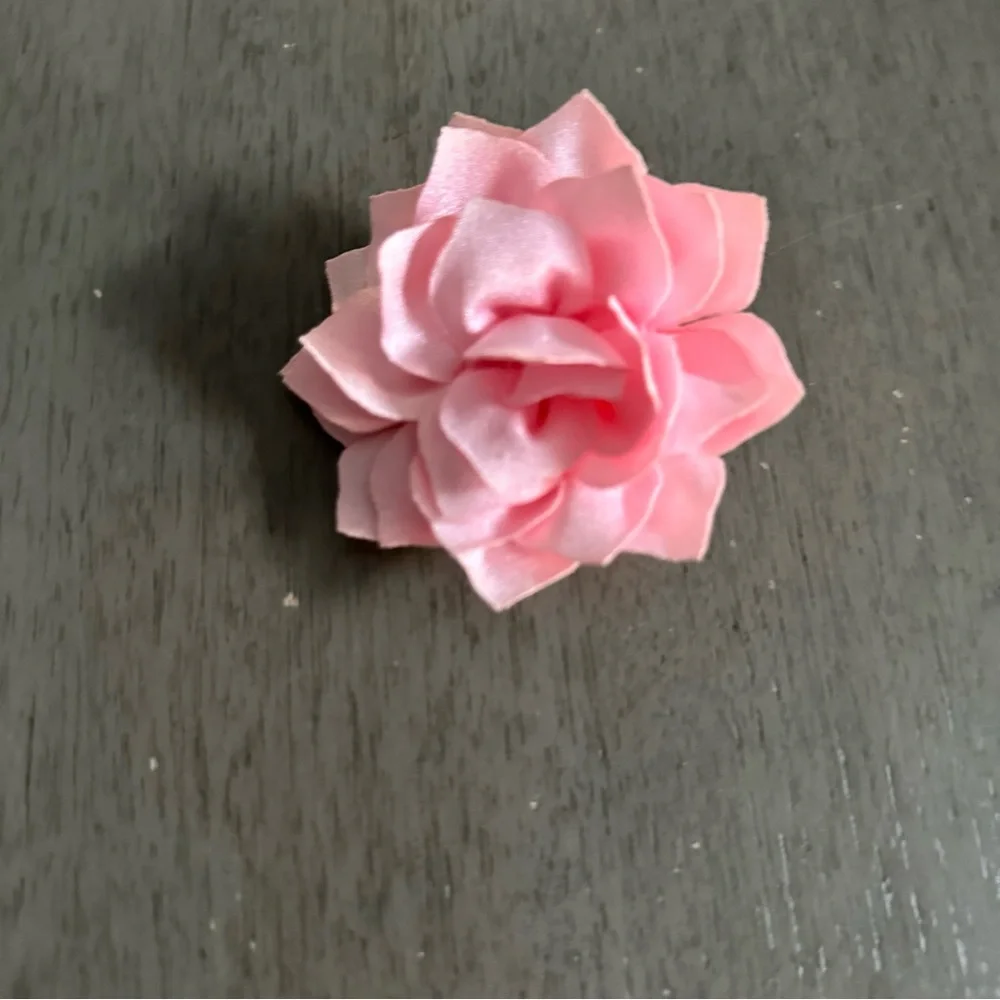 4 Pet Decorative Adjustable Ribbon Strap Collars and Decorative Flower